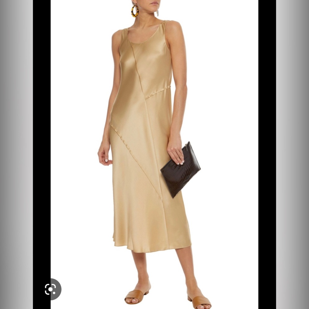 Vince size XS gold slip dress. Good condition, worn once